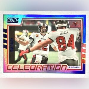 TOM BRADY CELEBRATION 58/100 | 2022 PANINI-SOCRE FOOTBALL!